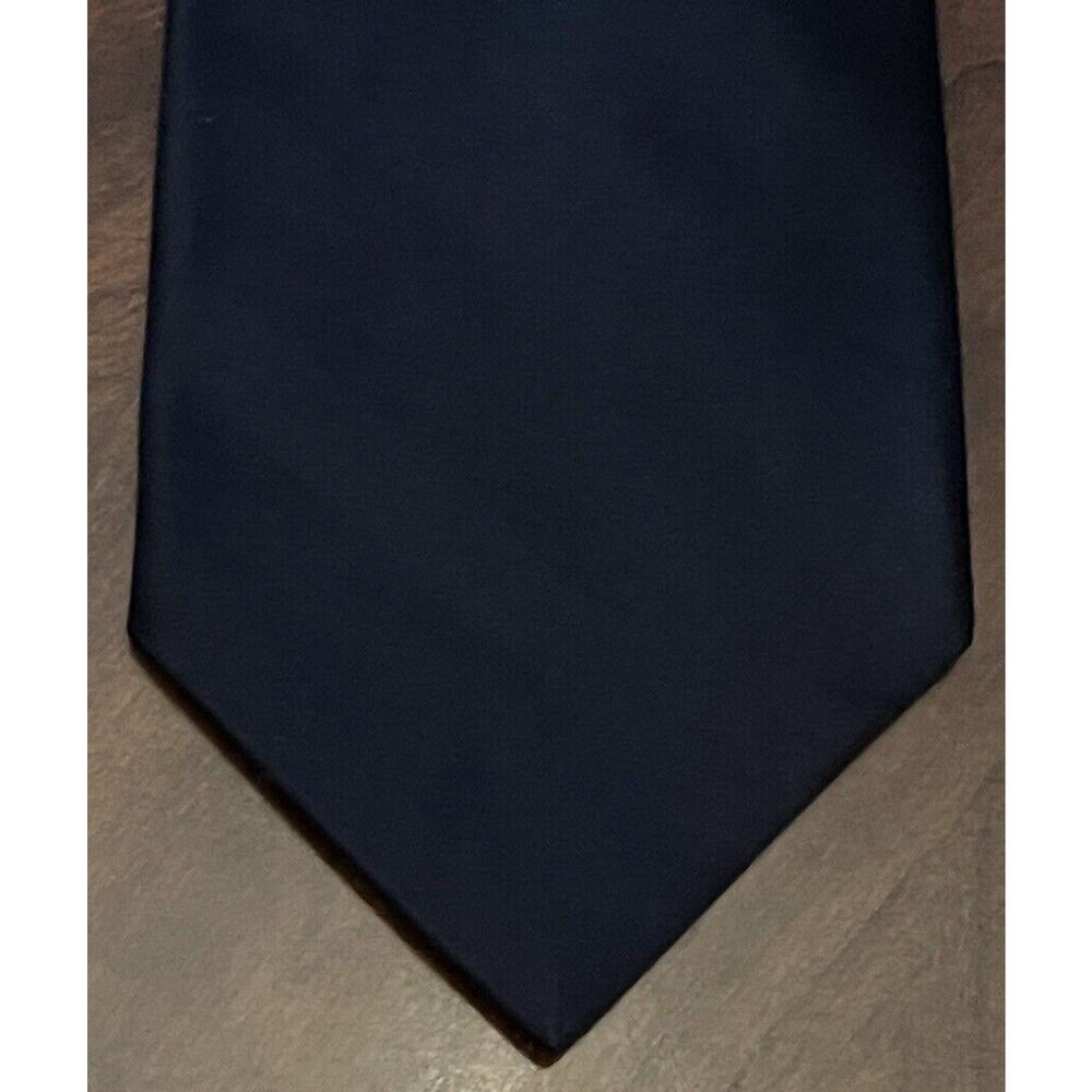 Nubio Black 100% Silk Men’s Neck Tie Made In China